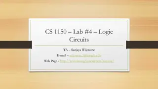 Understanding Basic Logic Gates in CS 1150 Lab