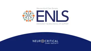 ENLS Version 5.0 Pharmacotherapy Pearls and Hyperosmolar Therapy Overview