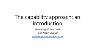 Understanding the Capability Approach