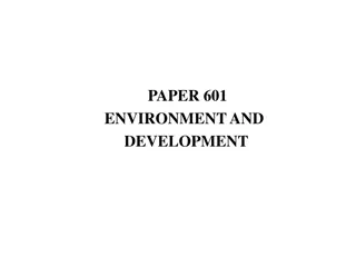 Geography in Environmental Education