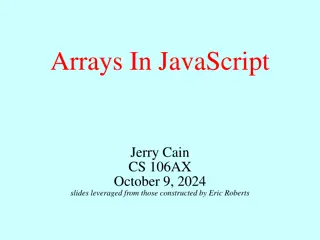 Understanding Arrays in JavaScript