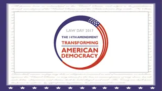 Understanding the Fourteenth Amendment and Due Process