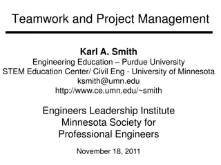 Understanding Teamwork and Project Management