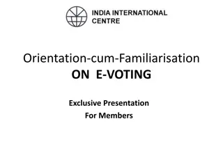 E-Voting Information for IIC Members