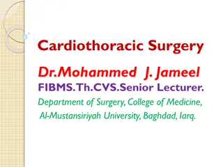 Cardiac Trauma: Types, Clinical Presentation, and Management