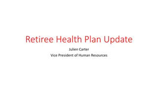 Tufts University Retiree Health Plan Update