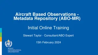 Aircraft-Based Observations Metadata Repository Overview