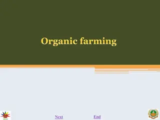 Key Characteristics of Organic Farming