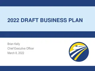 2022 Draft Business Plan and Infrastructure Investment Summary