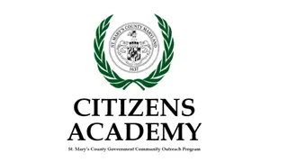 Task Forces and Citizens Engagement