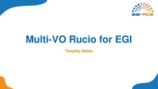 Intelligent Data Management with Multi-VO Rucio