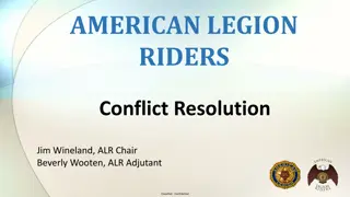 Conflict Resolution and Code of Conduct Guidelines