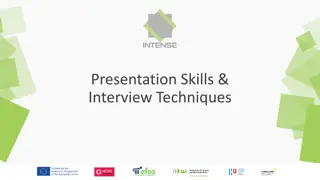 Mastering Interviewing Techniques and Skills