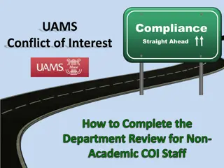 How to Complete Department Review for Non-Academic Staff at UAMS