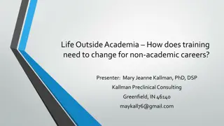 Training Transformations for Non-Academic Careers