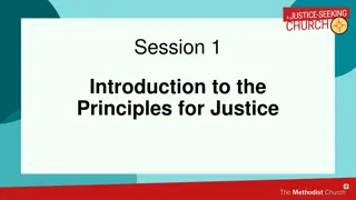 Explore God's Justice Principles with Imaginative Vision