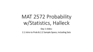 Understanding Probability and Sample Spaces