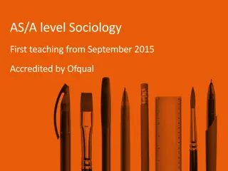 New AS/A-Level Sociology Qualifications
