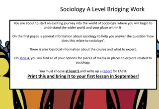 Dive into the World of Sociology