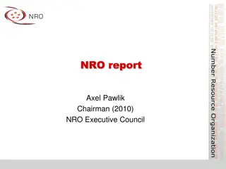 Internet Governance NRO Overview