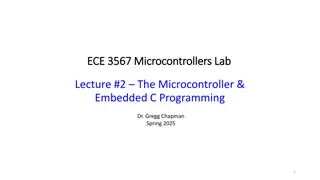 Understanding Microcontrollers and Embedded C Programming