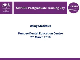 Understanding Statistics in Dental Education