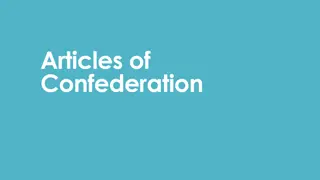 Understanding the Articles of Confederation