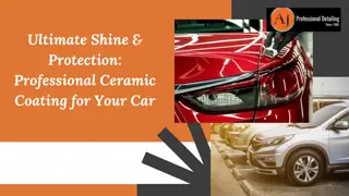 Ultimate Shine & Protection Professional Ceramic Coating for Your Car