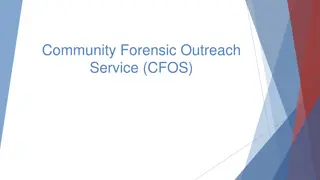 Forensic Mental Health Service Overview
