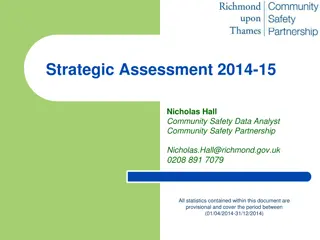 Strategic Assessment 2014-15 Overview