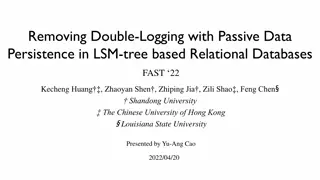Solving Double-Logging Issue in LSM-Tree Based Databases