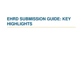 Health Record Dataset Submission Guide