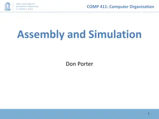 Understanding Computer Organization and Assembly Programming