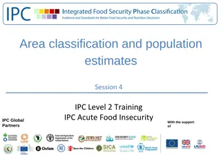 Understanding Population Estimates in Food Insecurity Analysis