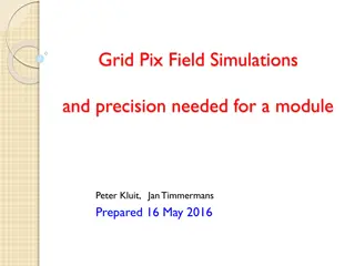 Grid Pix Field Simulations & Precision Study