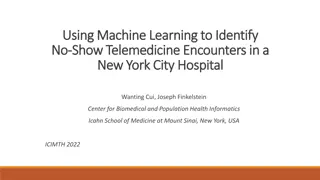 Machine Learning for Identifying No-Show Telemedicine Visits