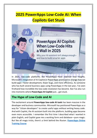 PowerApps Online Training Course PowerApps Training in India