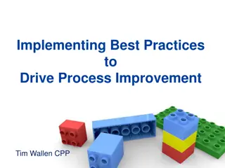 Drive Process Improvement with Best Practices