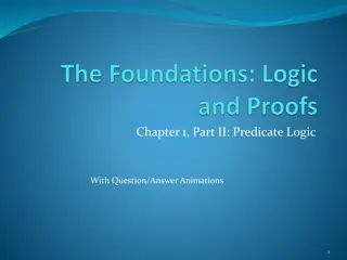 Predicate Logic Essentials