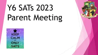 Key Stage 2 Assessments: SATs Overview 2023
