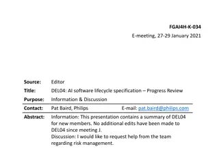 Software Lifecycle Specification for Healthcare AI Development