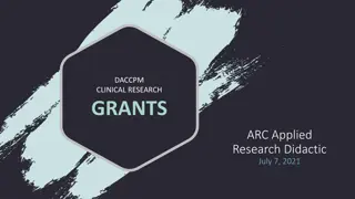 Clinical Research Grants for Physician Scientists