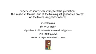 Machine Learning for Flare Prediction Study