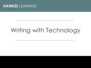 Effective Writing Techniques with Technology