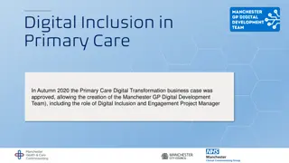 Digital Inclusion in Primary Care Transformation
