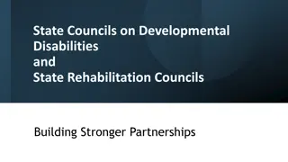 Building Stronger Partnerships with State Councils on Developmental Disabilities