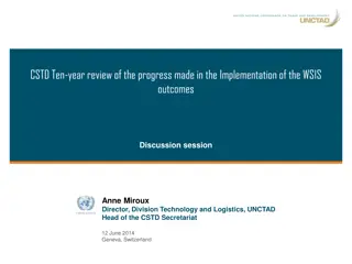 Review of WSIS Outcomes Implementation Progress