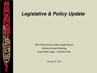 NW Portland Indian Health Board Meeting Update