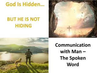 The Power of Divine Communication