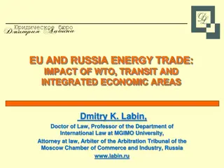 Impact of WTO on Energy Trade Between EU and Russia